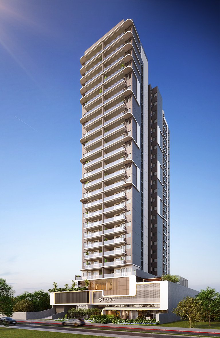 Faena Residence Vila Velha - Fachada imponente Argo Construtora